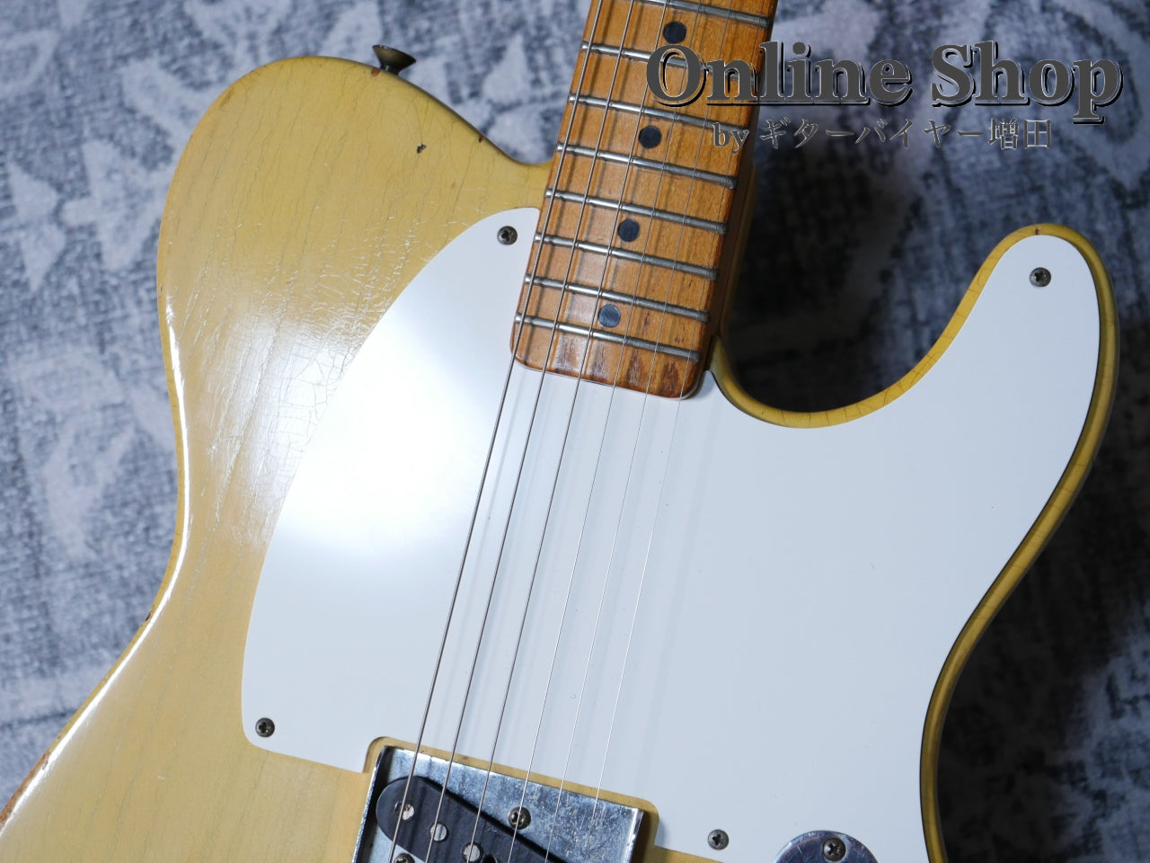 VINTAGE 1957 Fender Esquire Blonde "Refinish"