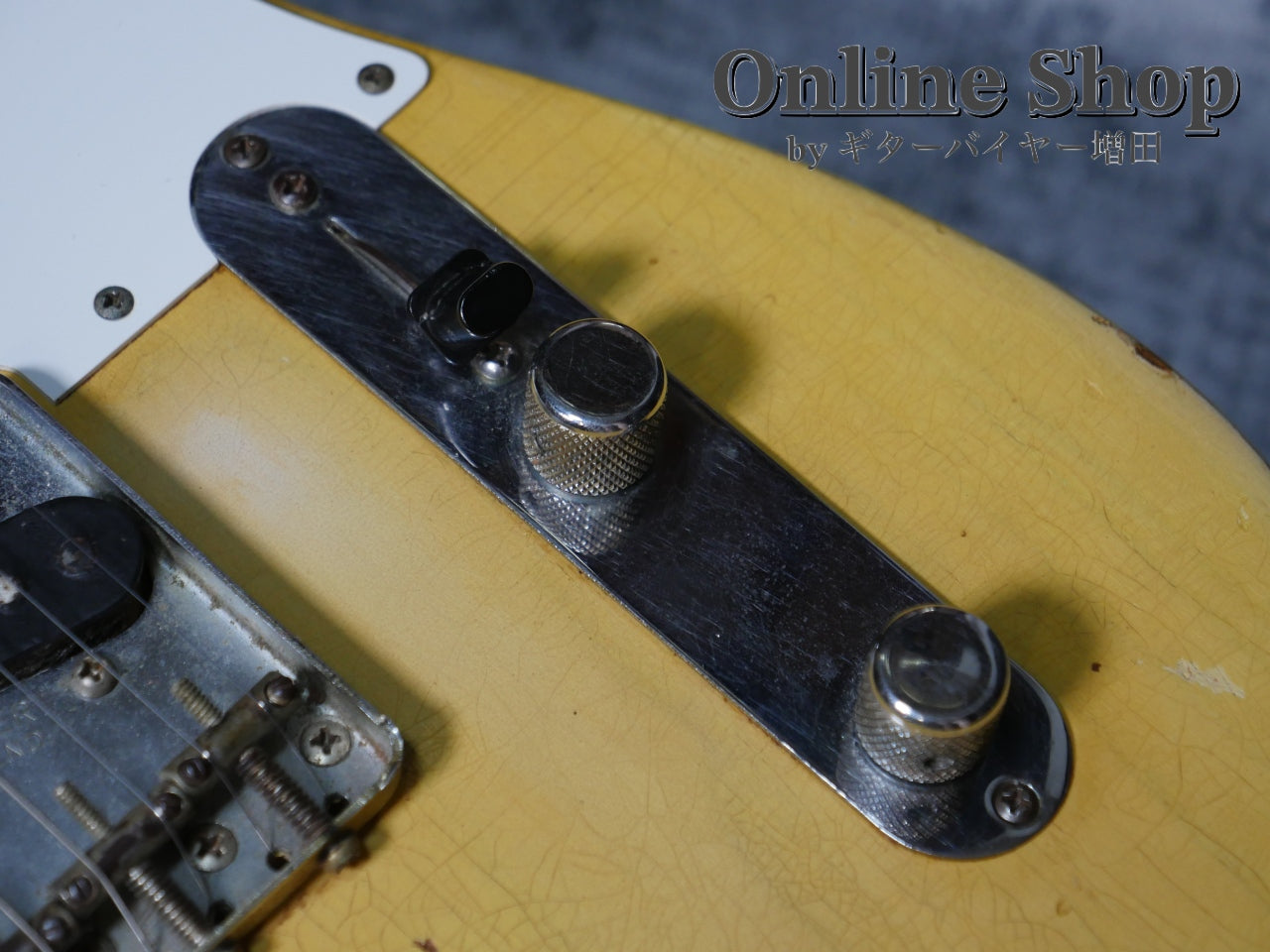 VINTAGE 1957 Fender Esquire Blonde "Refinish"