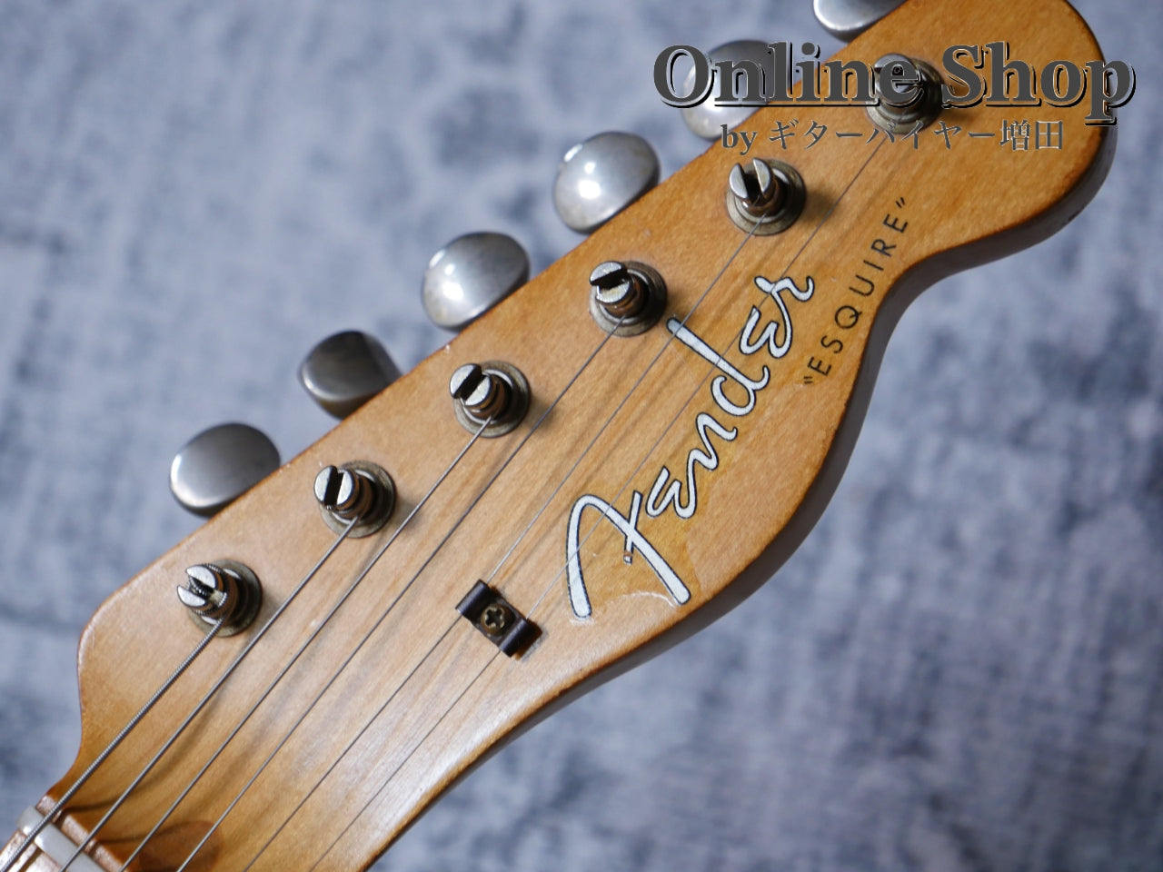 VINTAGE 1957 Fender Esquire Blonde "Refinish"