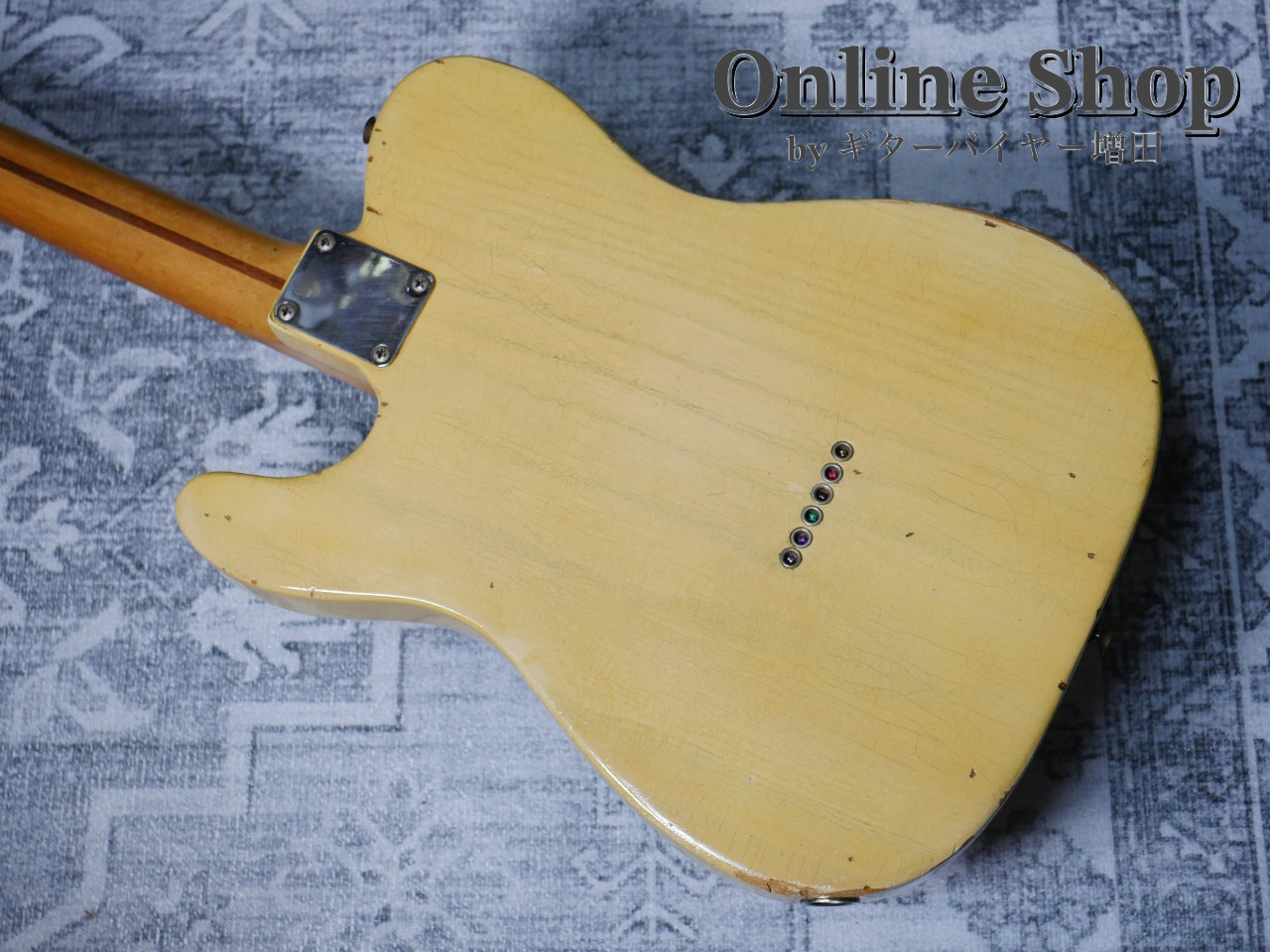 VINTAGE 1957 Fender Esquire Blonde "Refinish"