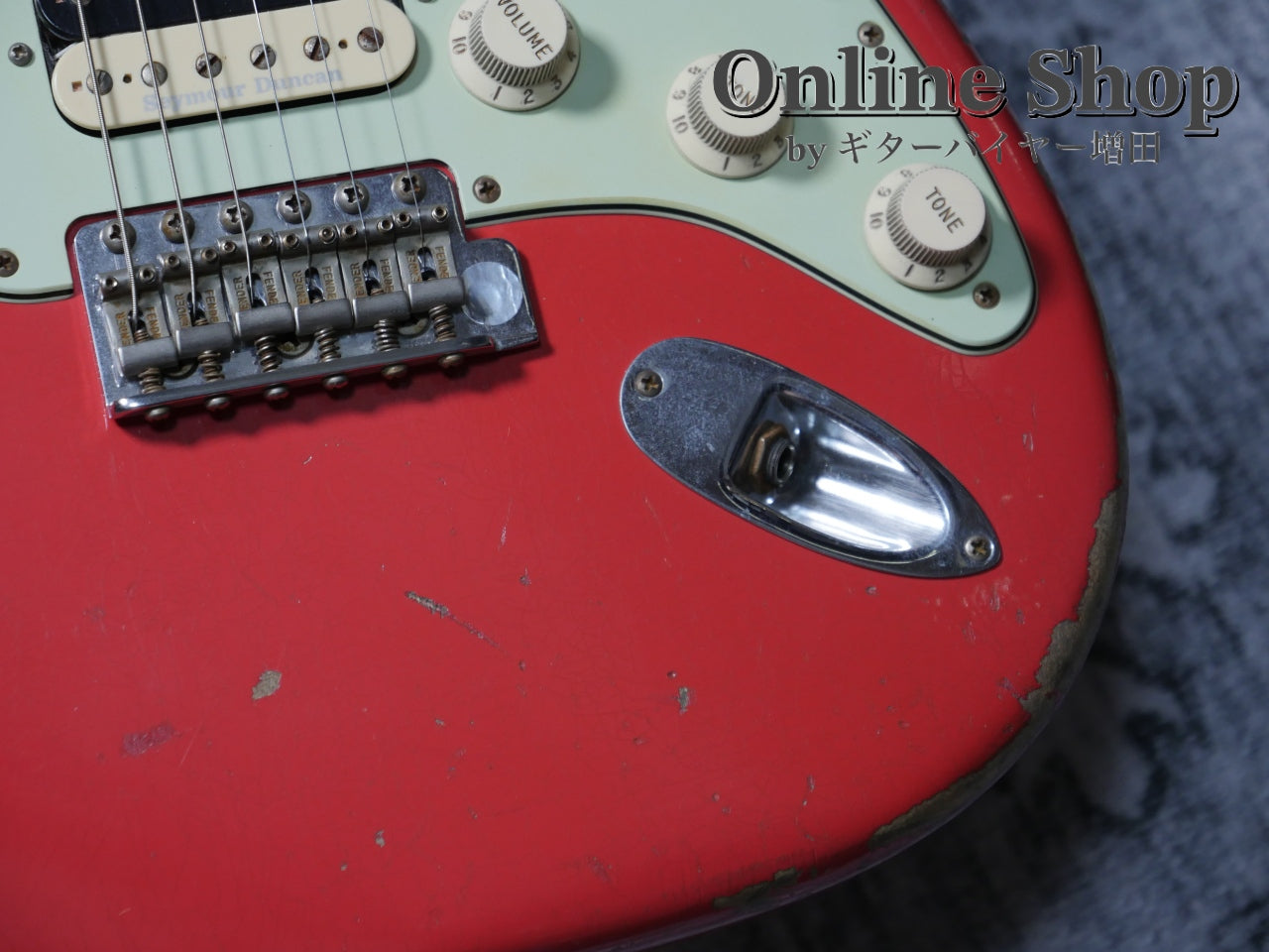 USED 2016 Fender Custom Shop MBS 1961 Stratocaster "22Frets" HSS Relic Fiesta Red by Todd Krause