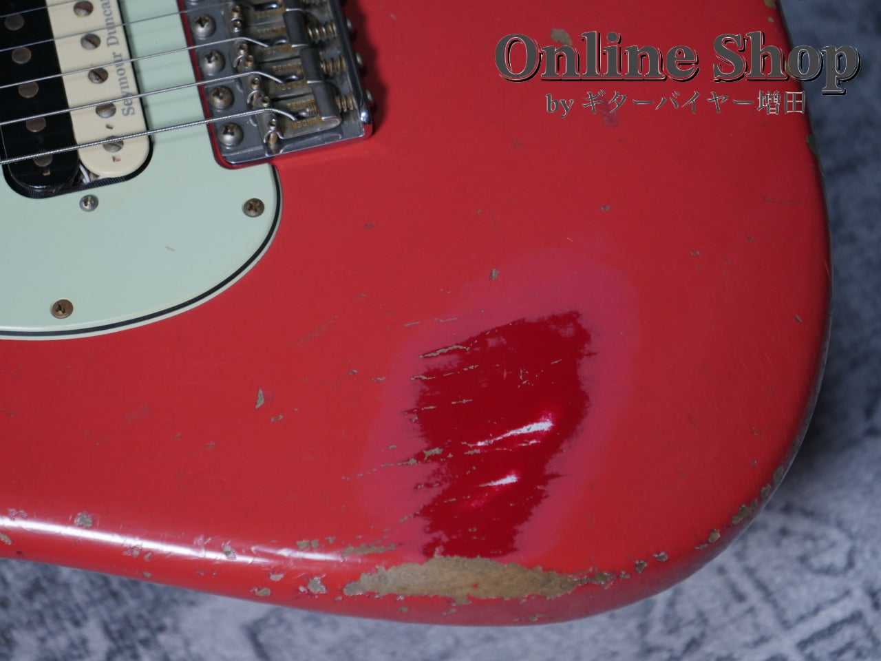 USED 2016 Fender Custom Shop MBS 1961 Stratocaster "22Frets" HSS Relic Fiesta Red by Todd Krause