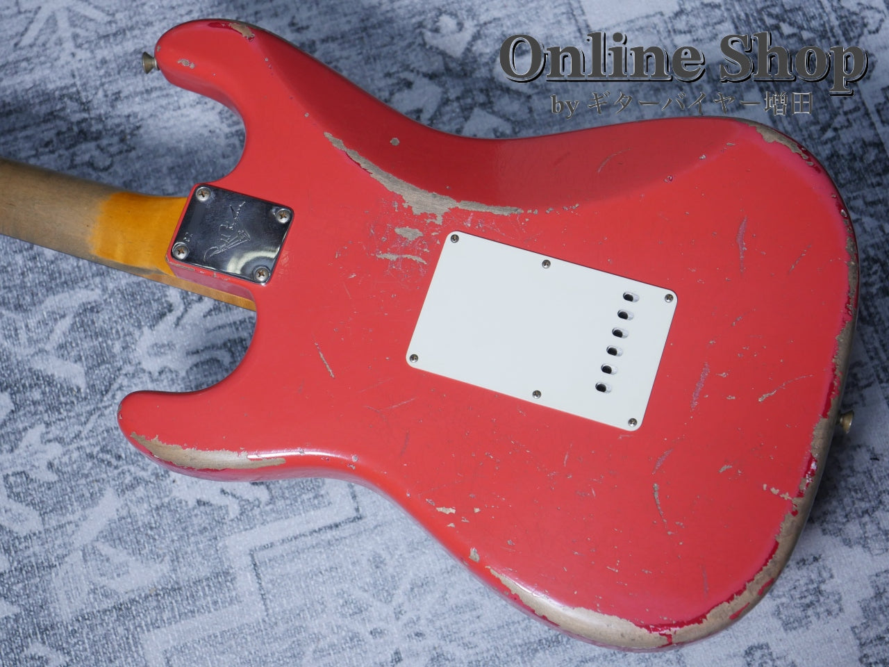 USED 2016 Fender Custom Shop MBS 1961 Stratocaster "22Frets" HSS Relic Fiesta Red by Todd Krause
