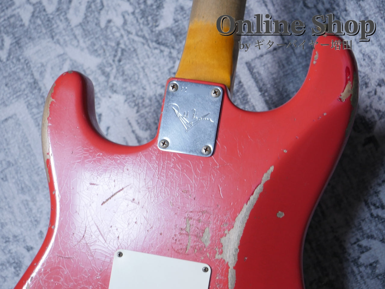 USED 2016 Fender Custom Shop MBS 1961 Stratocaster "22Frets" HSS Relic Fiesta Red by Todd Krause