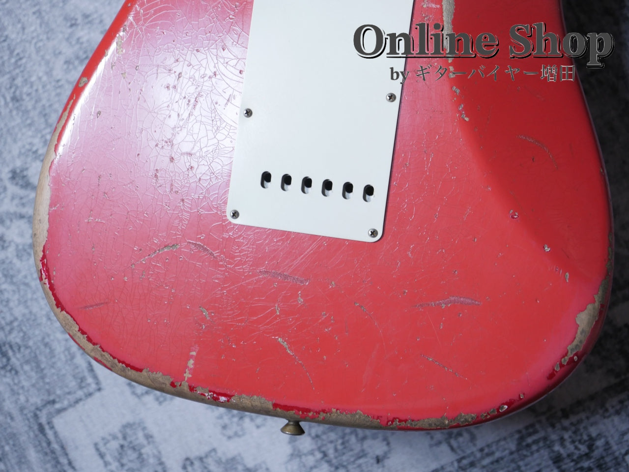 USED 2016 Fender Custom Shop MBS 1961 Stratocaster "22Frets" HSS Relic Fiesta Red by Todd Krause