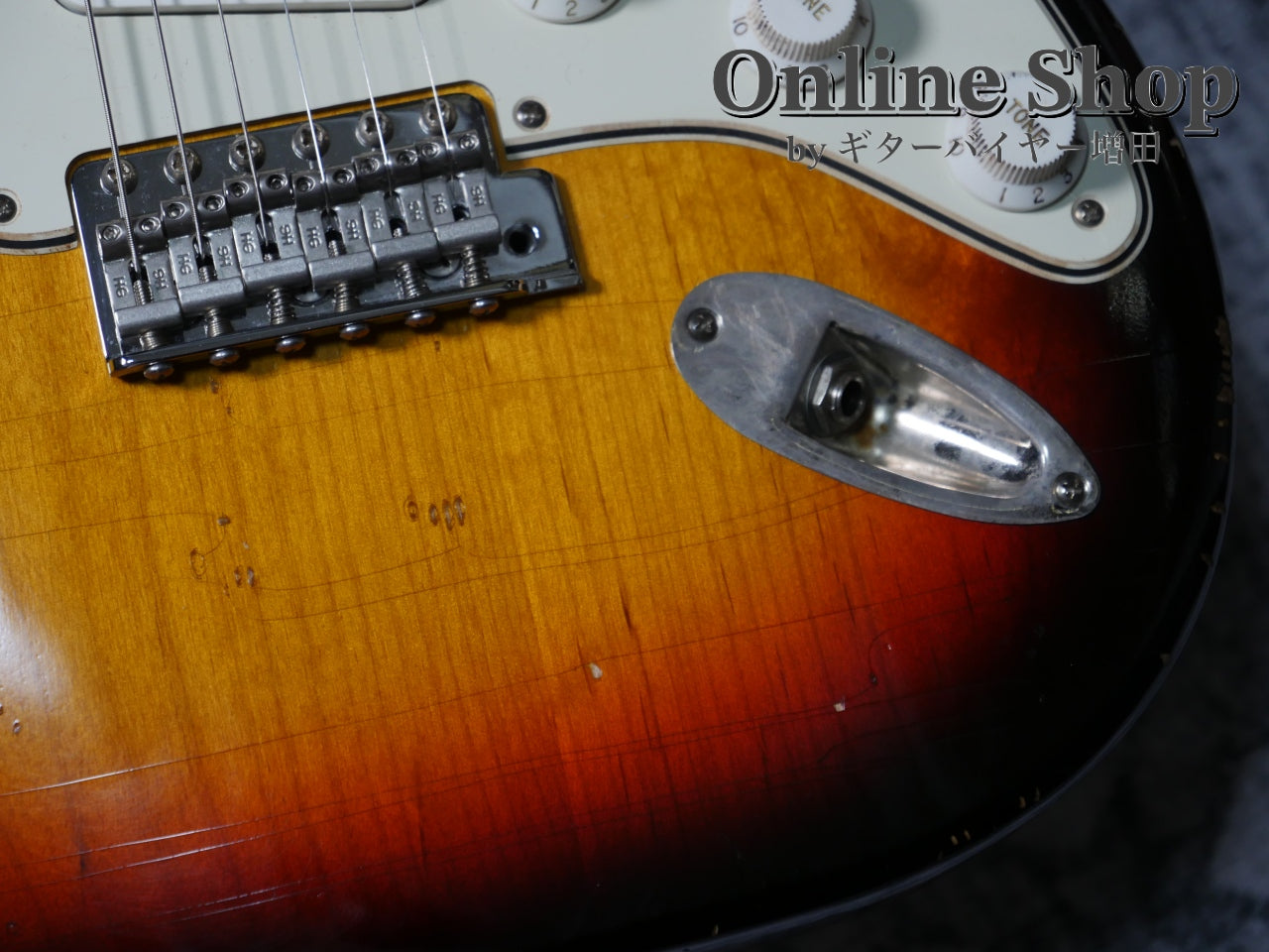 USED 2023s RS Guitarworks Contour Greenguard 3Tone Sunburst "Road Killed"