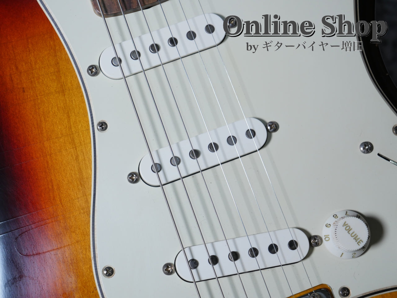 USED 2023s RS Guitarworks Contour Greenguard 3Tone Sunburst "Road Killed"