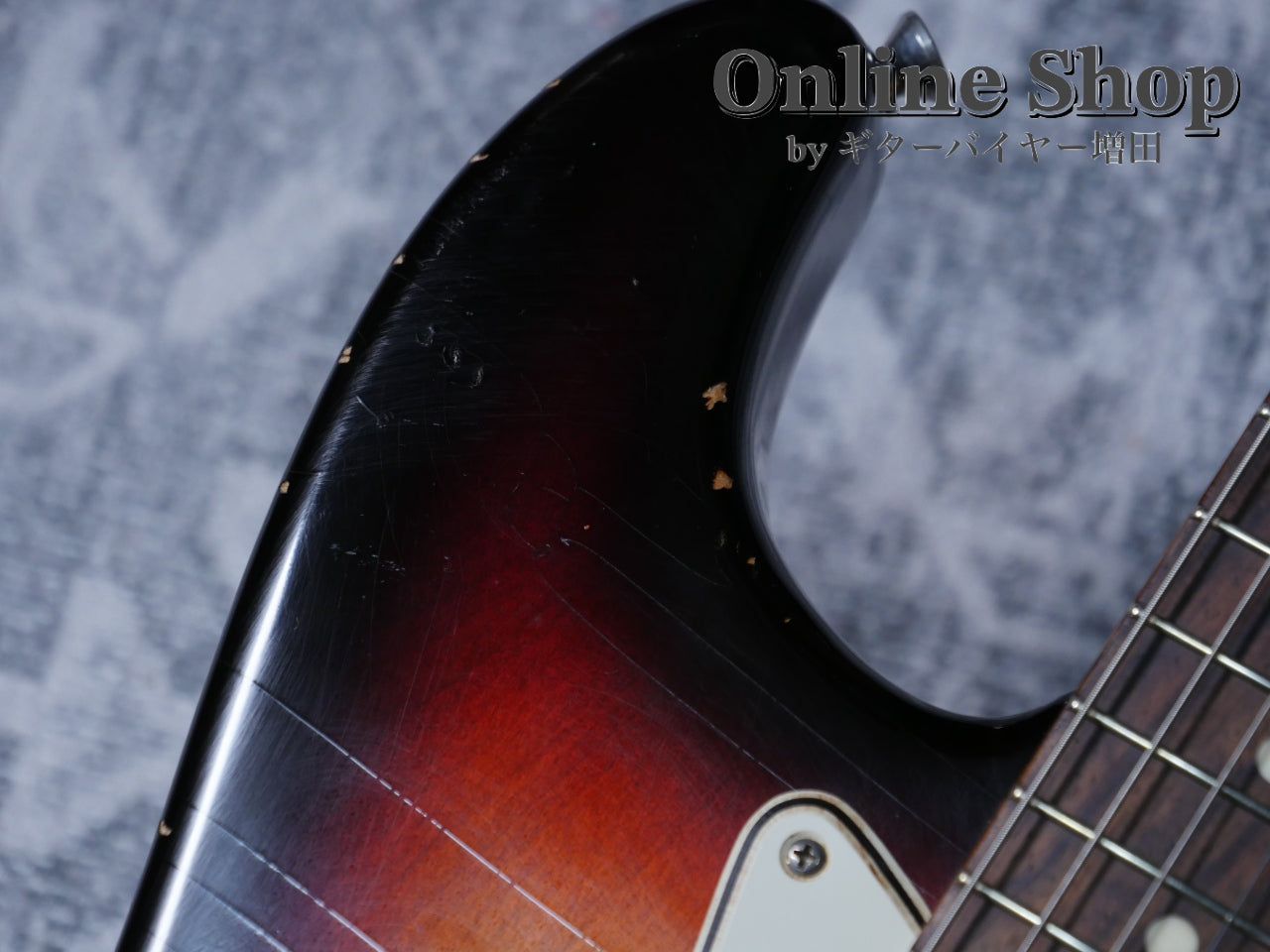 USED 2023s RS Guitarworks Contour Greenguard 3Tone Sunburst "Road Killed"