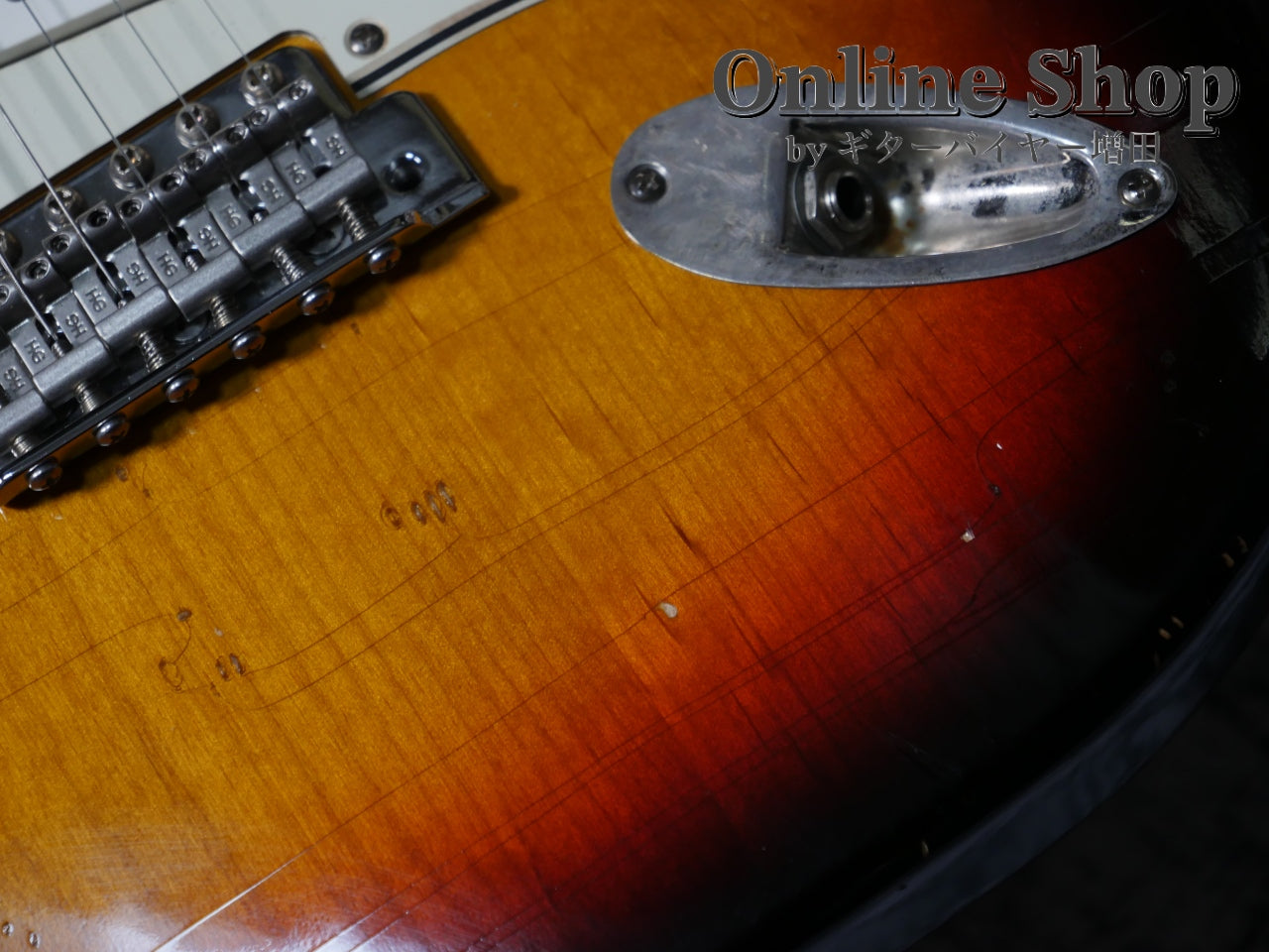 USED 2023s RS Guitarworks Contour Greenguard 3Tone Sunburst "Road Killed"