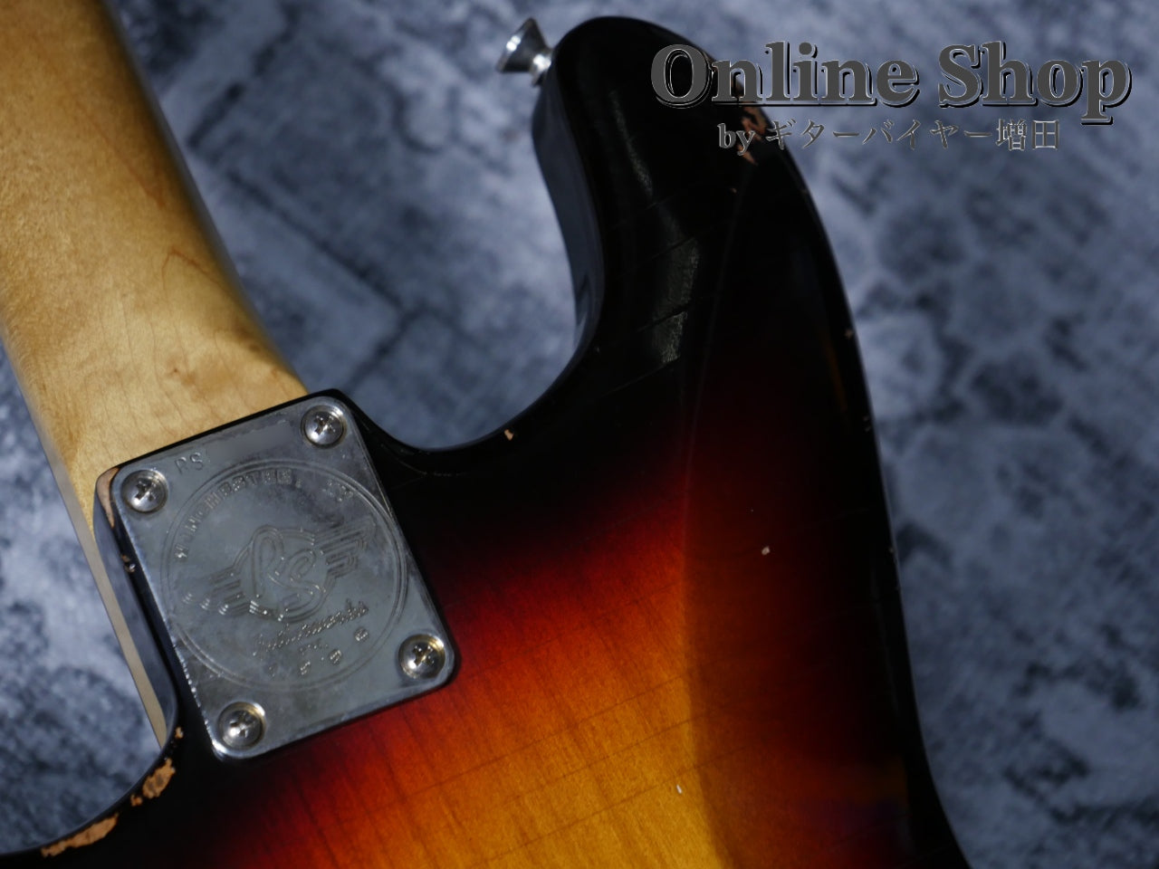 USED 2023s RS Guitarworks Contour Greenguard 3Tone Sunburst "Road Killed"