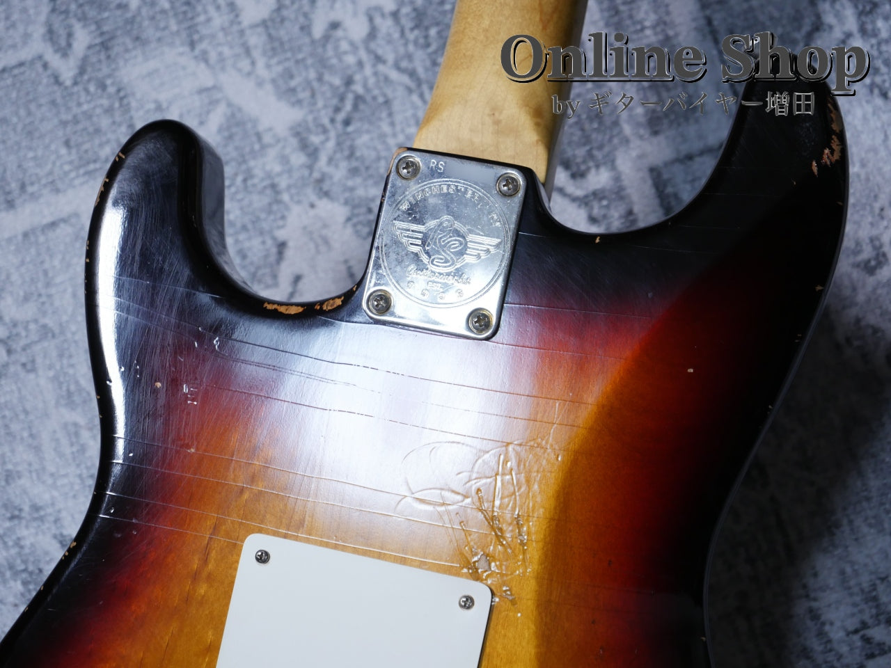 USED 2023s RS Guitarworks Contour Greenguard 3Tone Sunburst "Road Killed"