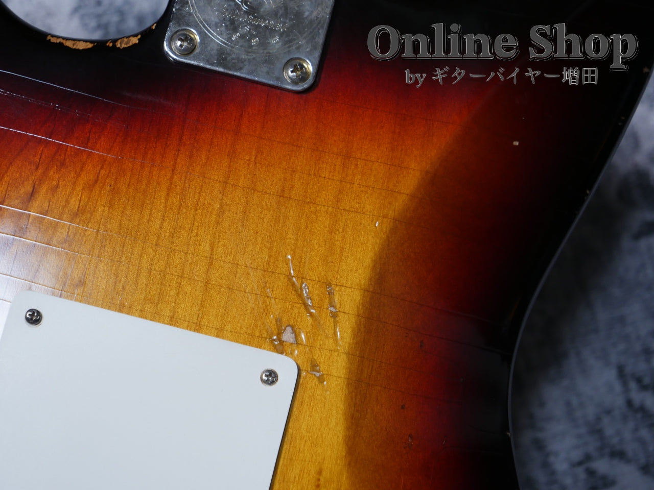 USED 2023s RS Guitarworks Contour Greenguard 3Tone Sunburst "Road Killed"