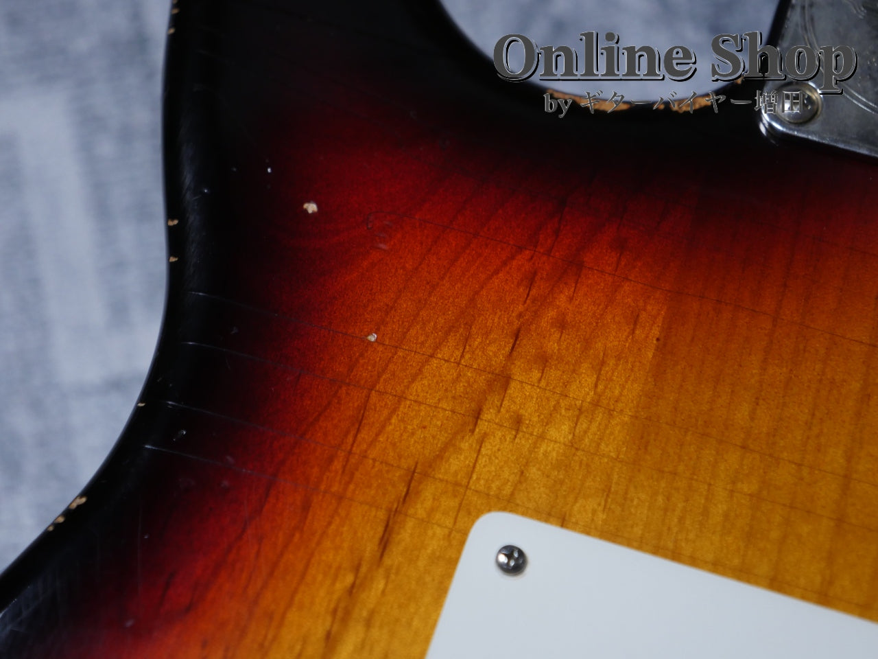 USED 2023s RS Guitarworks Contour Greenguard 3Tone Sunburst "Road Killed"
