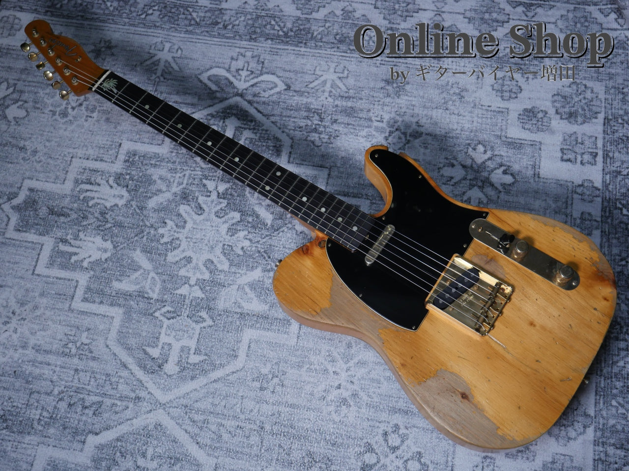USED 2022 Fender Custom Shop Limited Edition MBS "Ron Thorn" El Mocambo Telecaster Heavy Relic Aged Natural