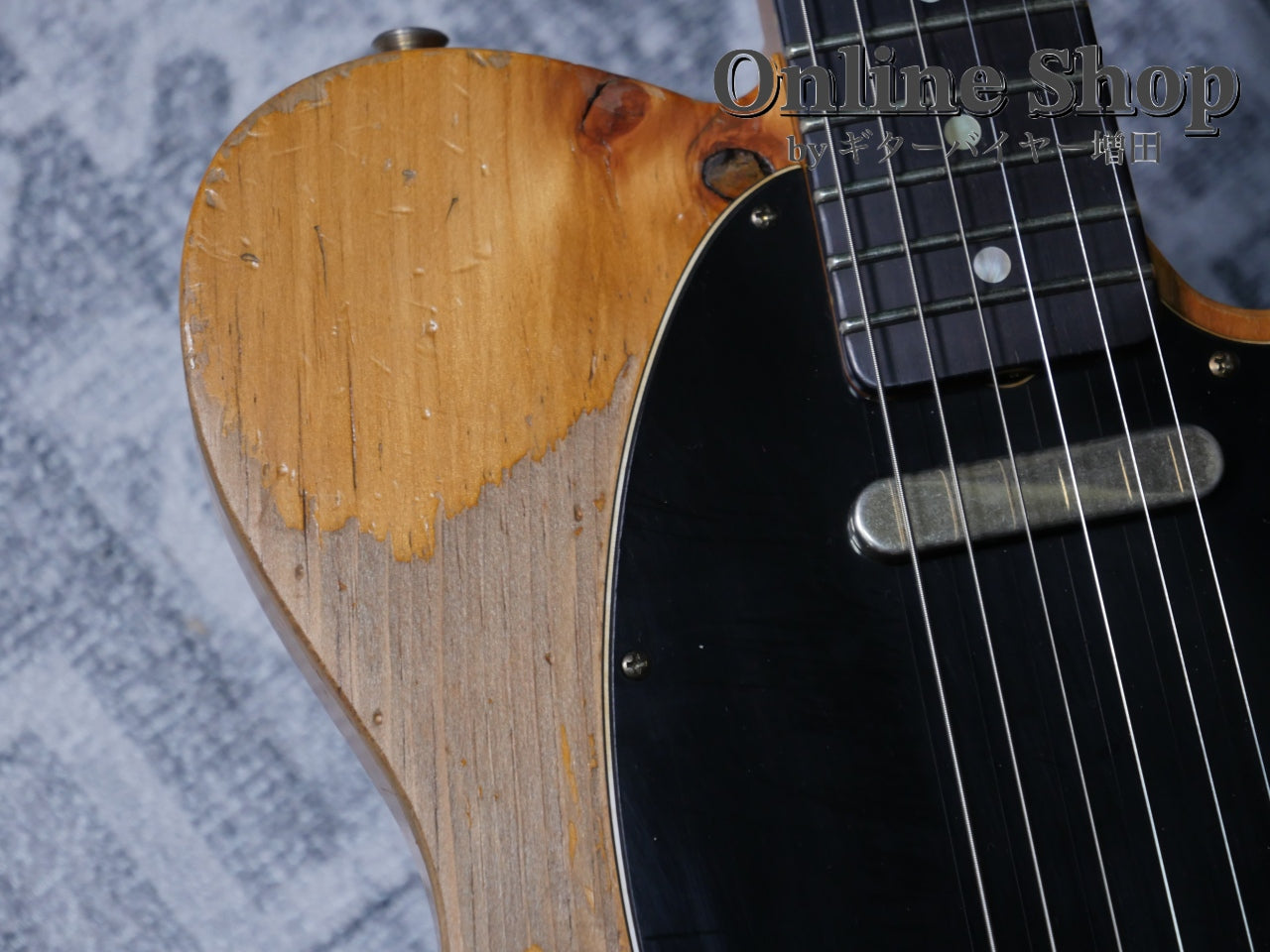 USED 2022 Fender Custom Shop Limited Edition MBS "Ron Thorn" El Mocambo Telecaster Heavy Relic Aged Natural