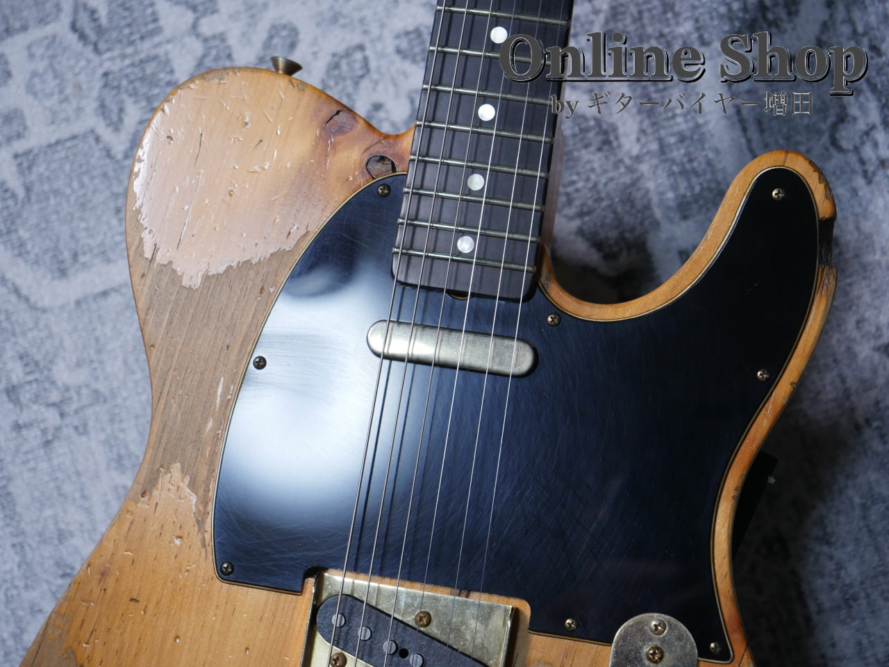 USED 2022 Fender Custom Shop Limited Edition MBS "Ron Thorn" El Mocambo Telecaster Heavy Relic Aged Natural