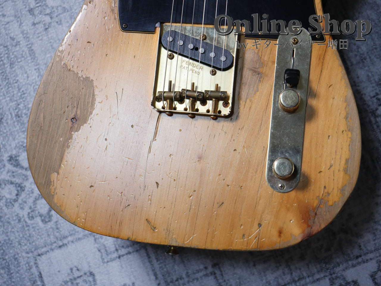 USED 2022 Fender Custom Shop Limited Edition MBS "Ron Thorn" El Mocambo Telecaster Heavy Relic Aged Natural