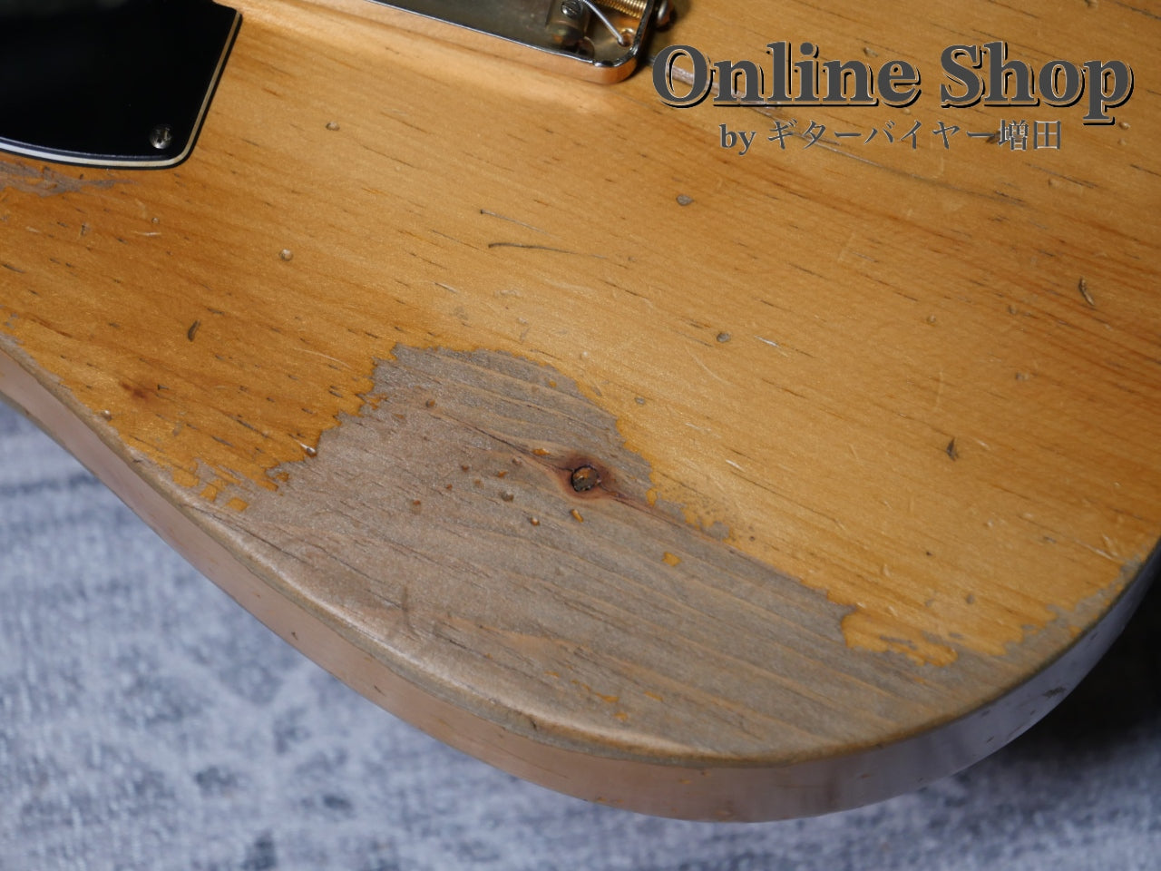 USED 2022 Fender Custom Shop Limited Edition MBS "Ron Thorn" El Mocambo Telecaster Heavy Relic Aged Natural