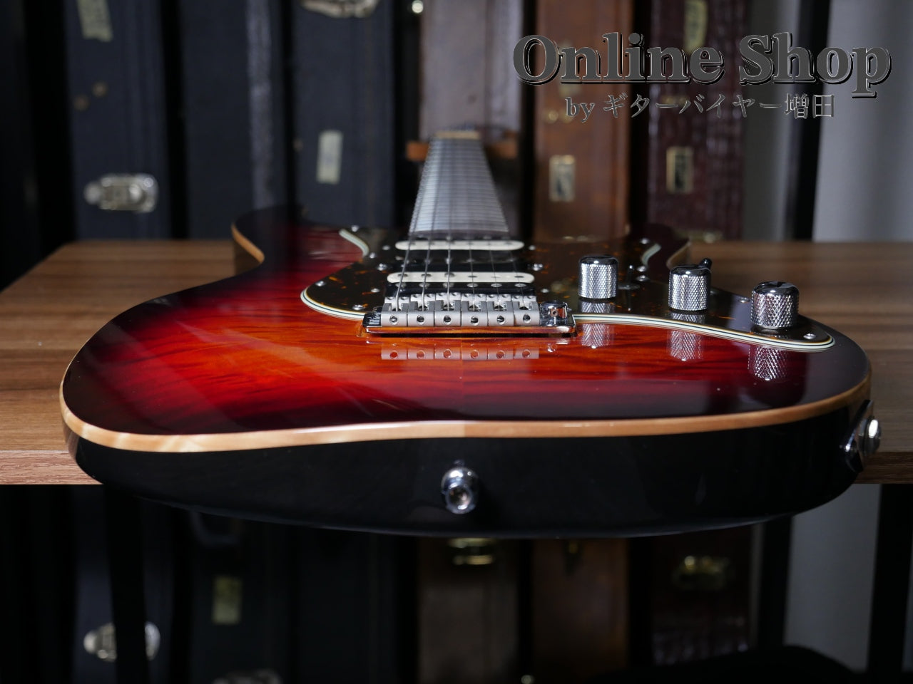 USED 2017 Freedom Custom Guitar Research Hydra 2-Point "Premium Quilt Maple" 日の出(HD)/MH