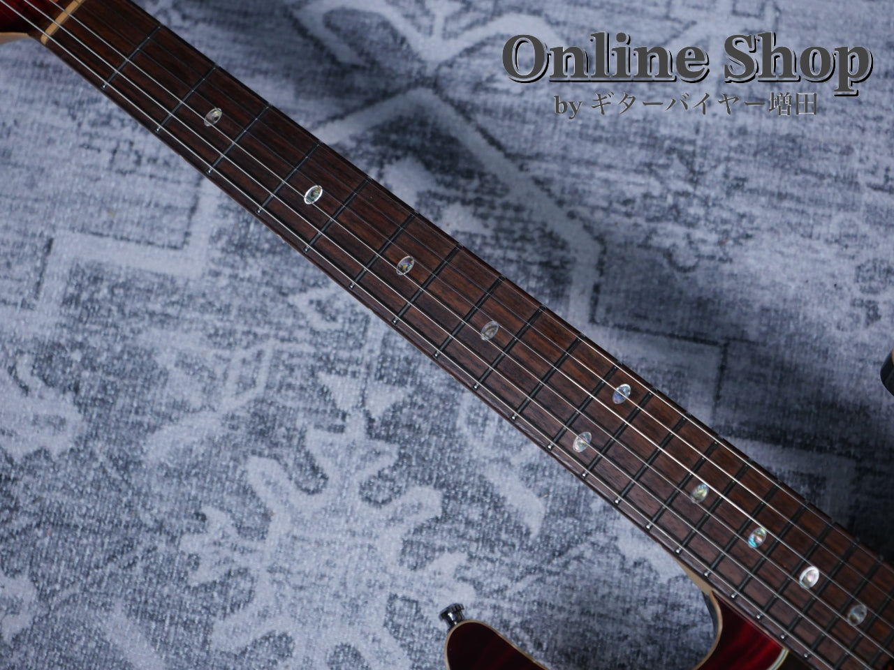 USED 2017 Freedom Custom Guitar Research Hydra 2-Point "Premium Quilt Maple" 日の出(HD)/MH