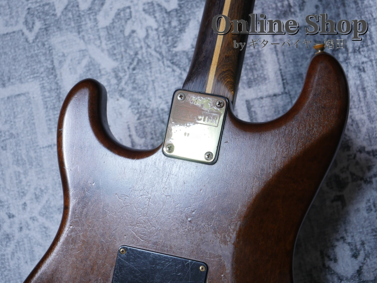 USED 1989 Schecter USA Custom ST Oil Natural