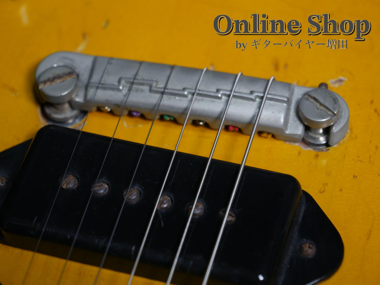 VINTAGE 1955 Gibson Les Paul Jr. Sunburst