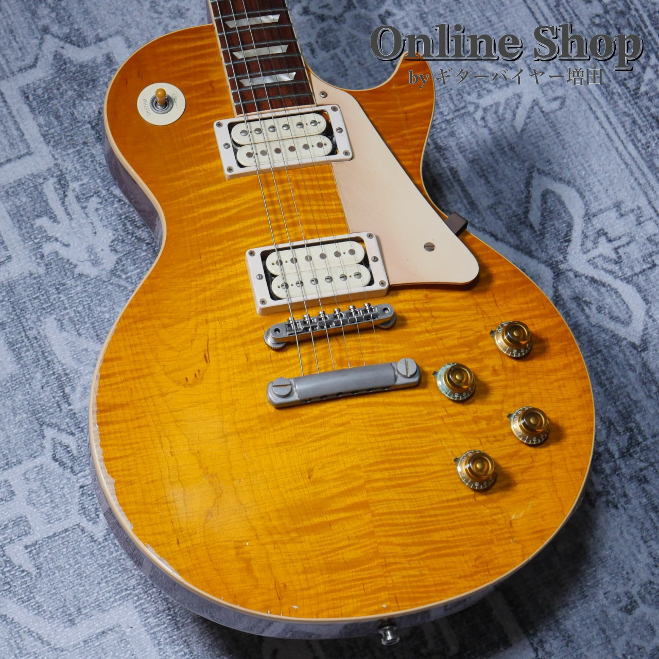 USED 2011 Gibson Custom Shop Historic Collection 1959 Les Paul Standard Reissue Lemon Burst "Tom Murphy" Ultra Aged