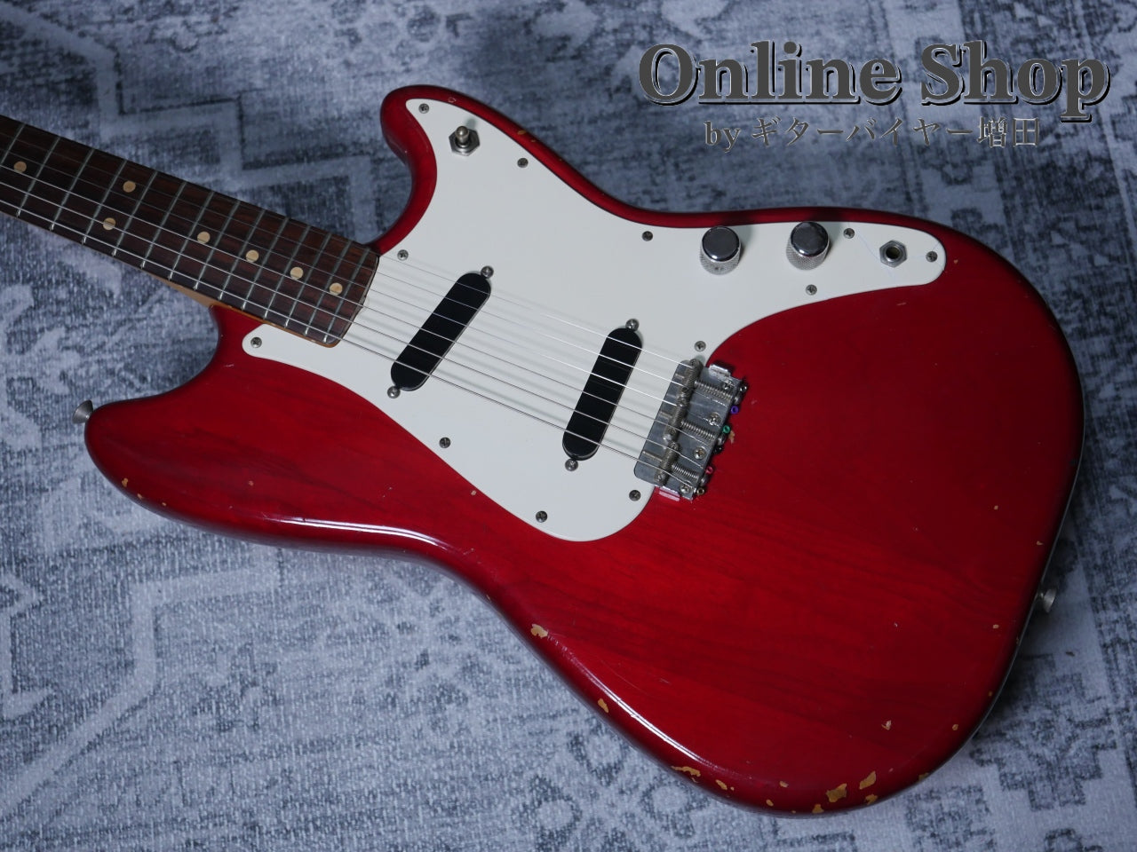 VINTAGE 1964 Fender Duo Sonic Trans Red