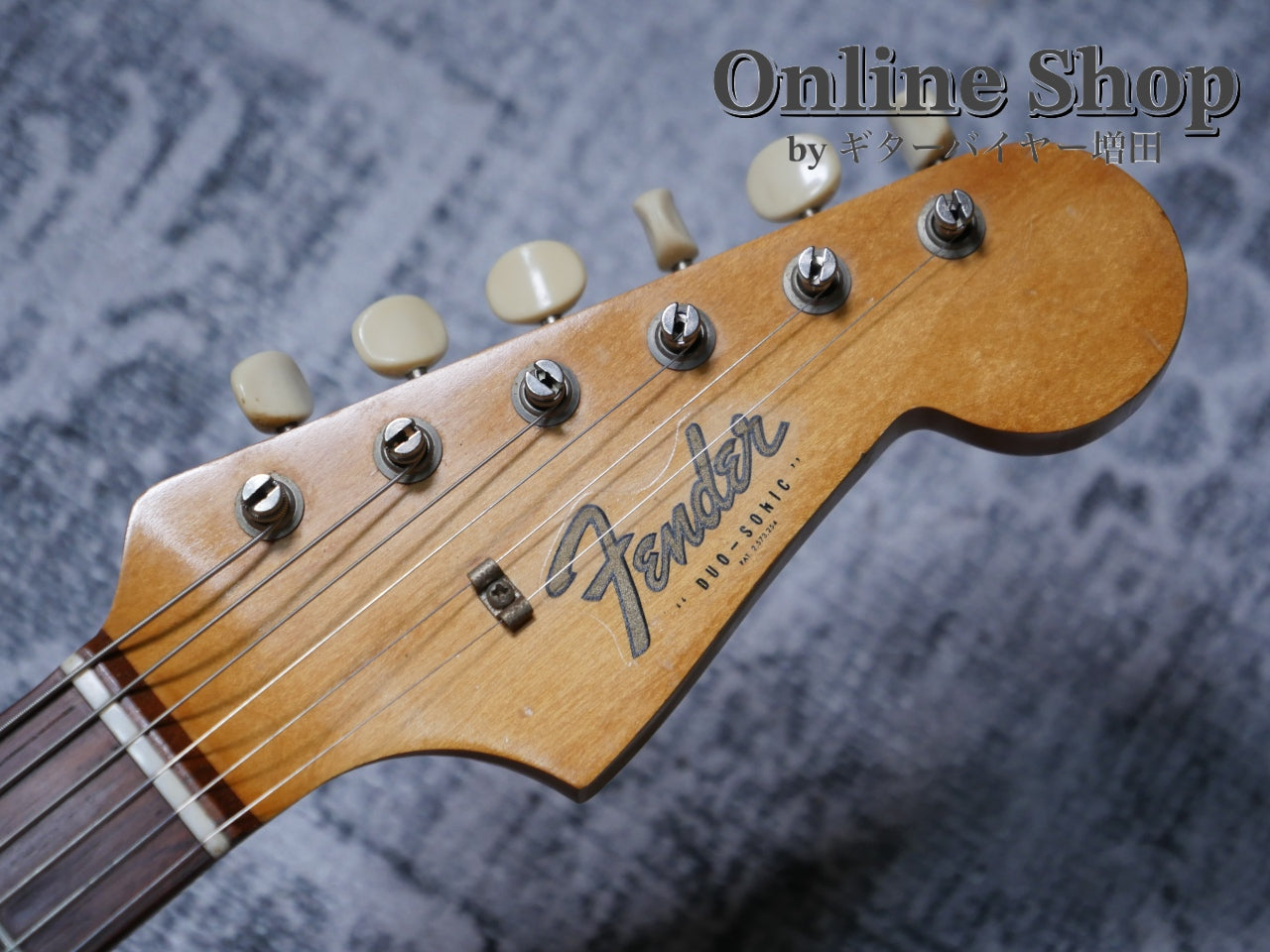 VINTAGE 1964 Fender Duo Sonic Trans Red