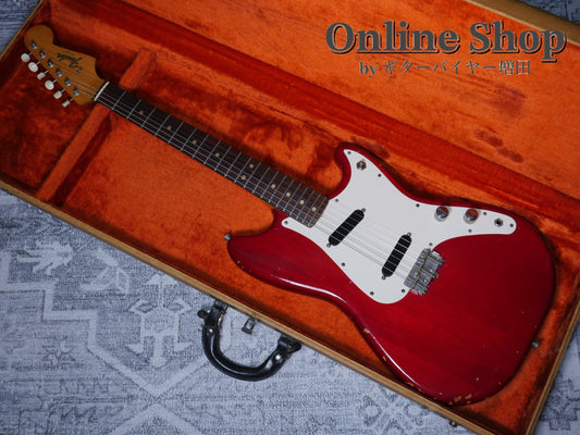 VINTAGE 1964 Fender Duo Sonic Trans Red