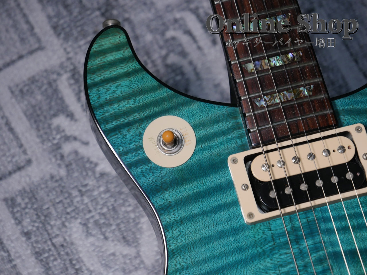 USED 2012s Gibson Custom Shop TAK Matsumoto DC Standard "1st Edition" Aqua Blue #12x