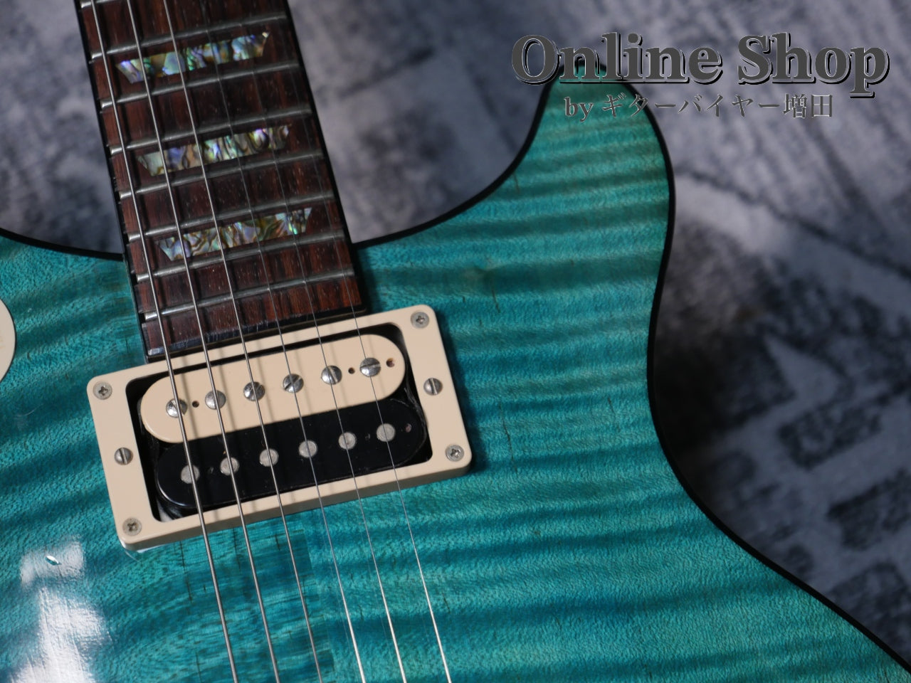 USED 2012s Gibson Custom Shop TAK Matsumoto DC Standard "1st Edition" Aqua Blue #12x