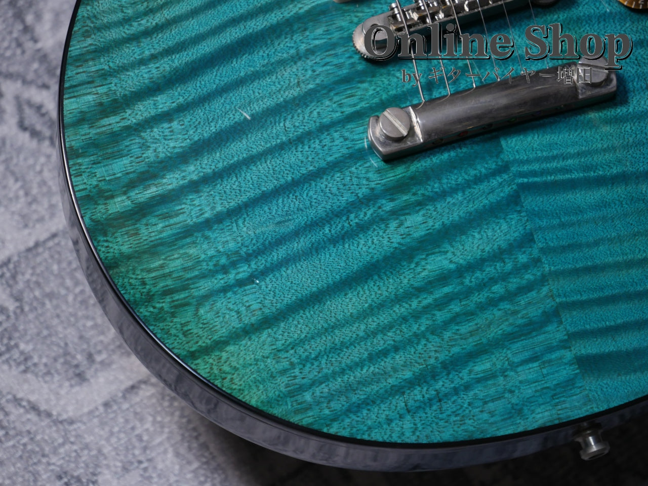 USED 2012s Gibson Custom Shop TAK Matsumoto DC Standard "1st Edition" Aqua Blue #12x