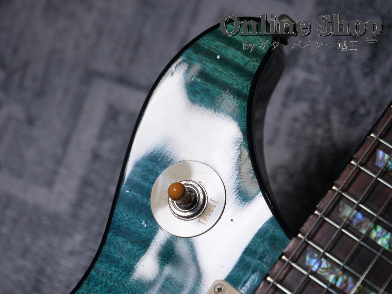 USED 2012s Gibson Custom Shop TAK Matsumoto DC Standard "1st Edition" Aqua Blue #12x