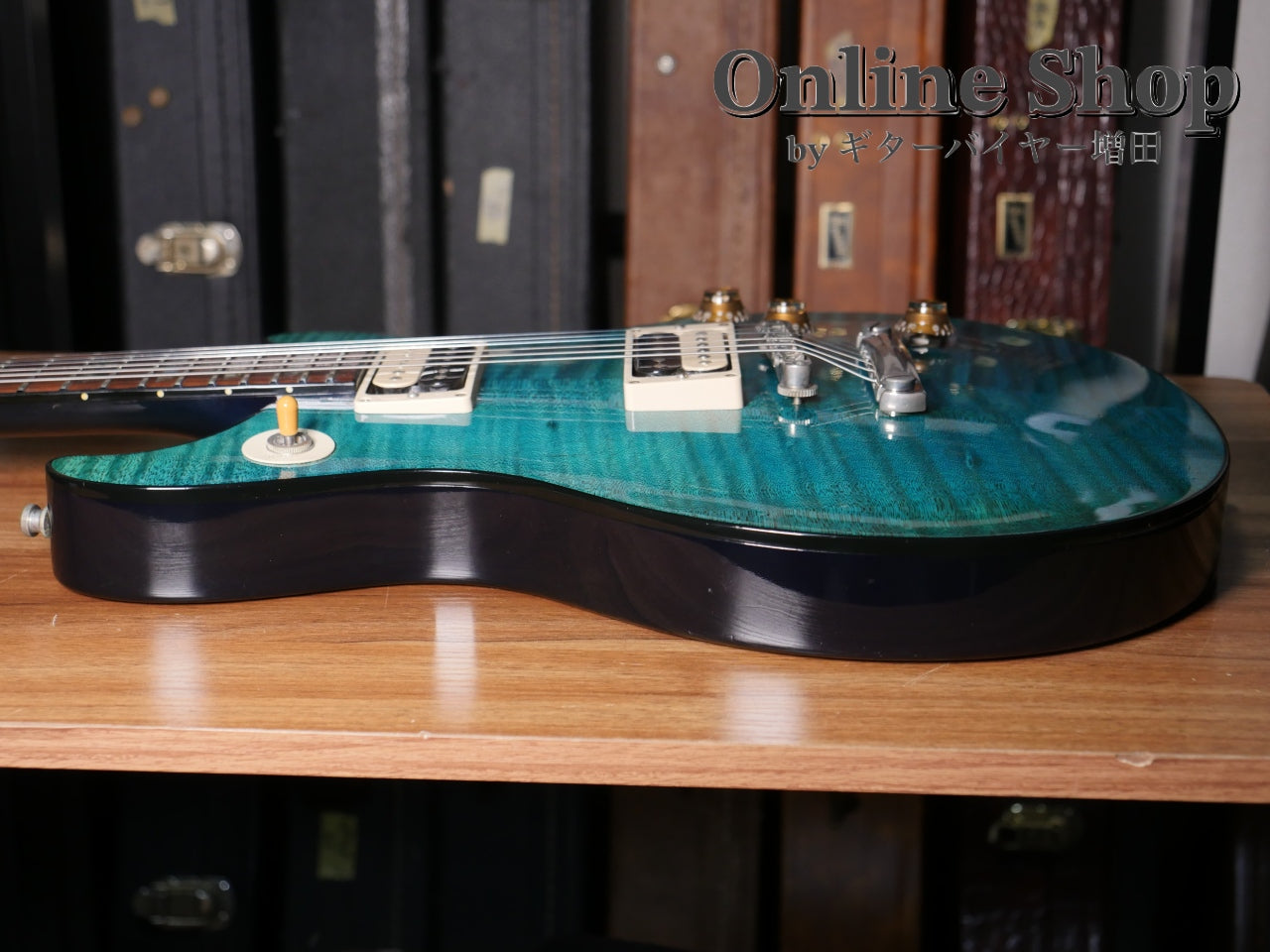 USED 2012s Gibson Custom Shop TAK Matsumoto DC Standard "1st Edition" Aqua Blue #12x