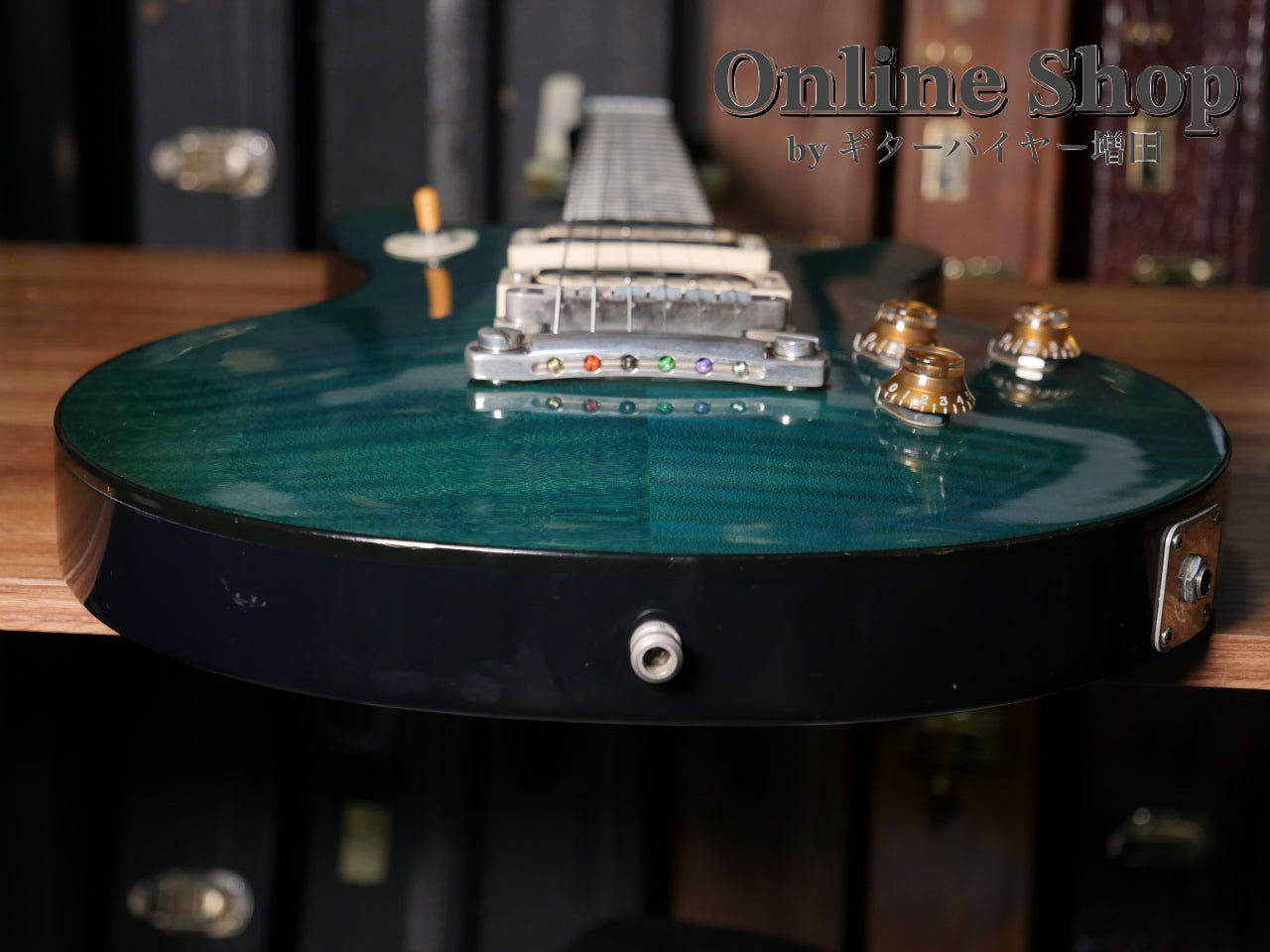 USED 2012s Gibson Custom Shop TAK Matsumoto DC Standard "1st Edition" Aqua Blue #12x
