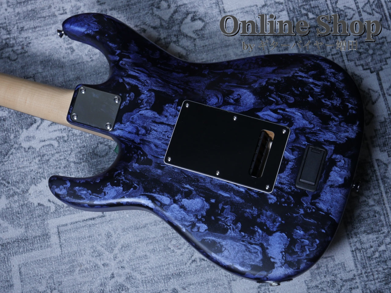 USED 2022 James Tyler USA Studio Elite HD Black Shmear with Royal Blue Tint