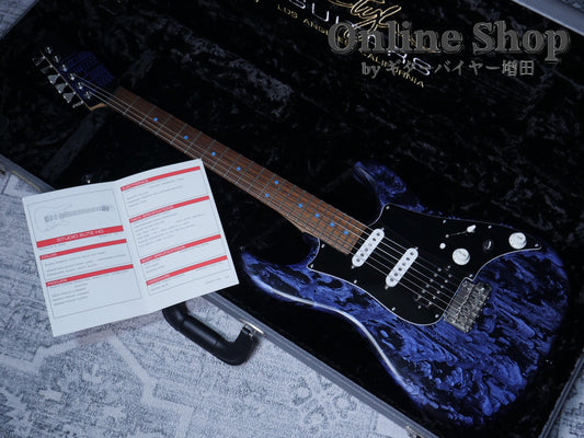 USED 2022 James Tyler USA Studio Elite HD Black Shmear with Royal Blue Tint