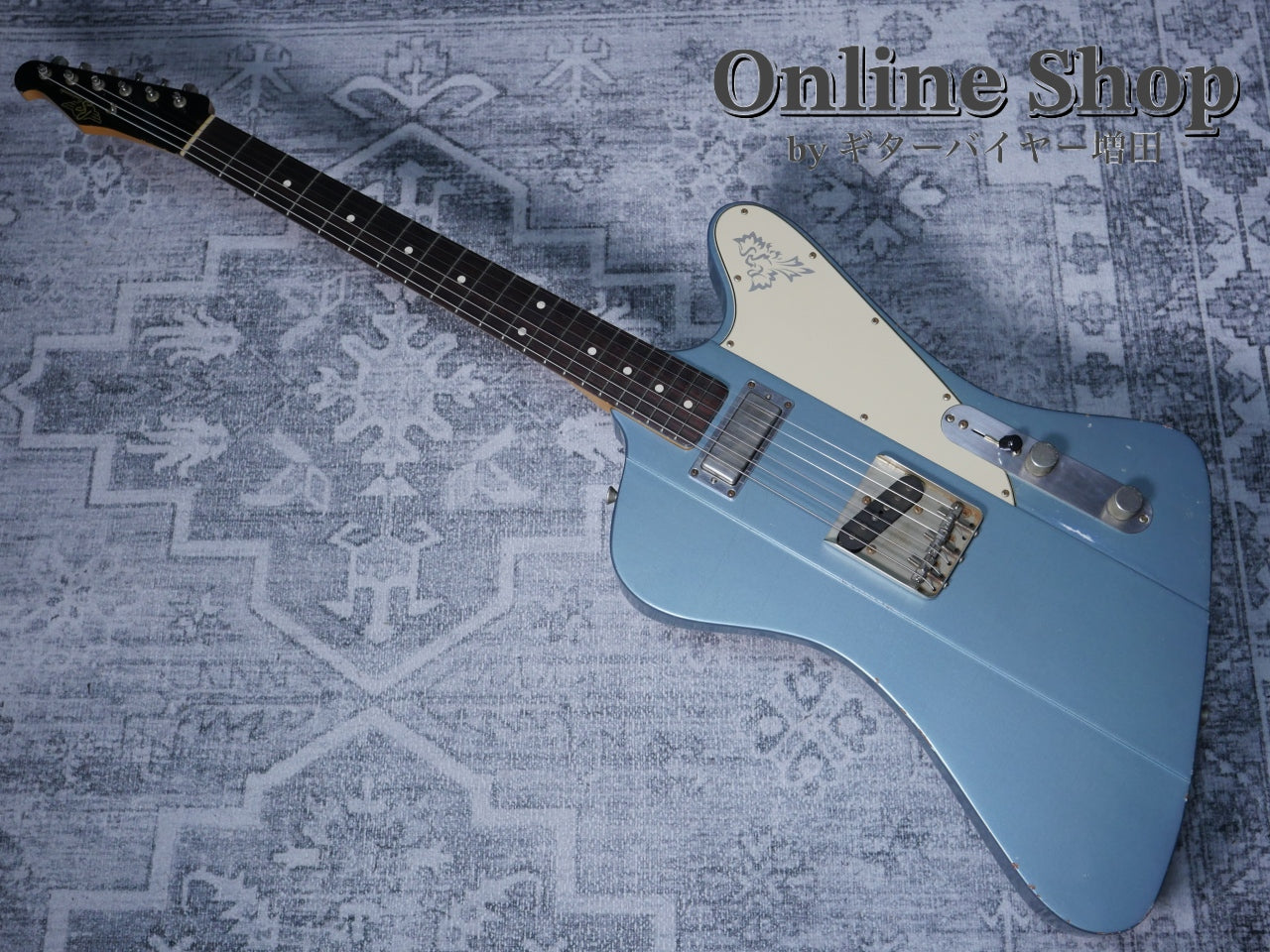 USED 2012 RS Guitarworks Tee Byrd "60's" Ice Blue