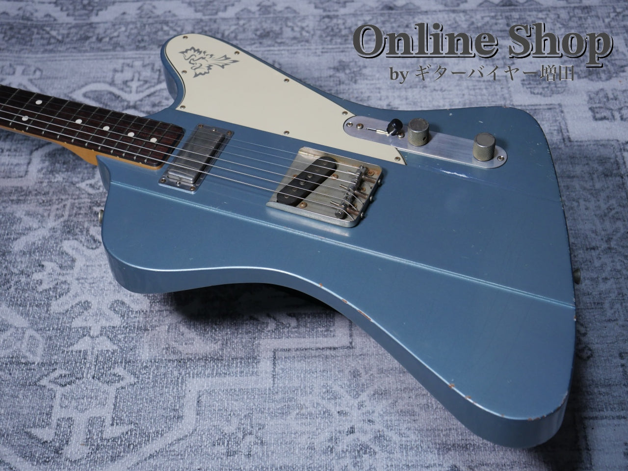USED 2012 RS Guitarworks Tee Byrd "60's" Ice Blue