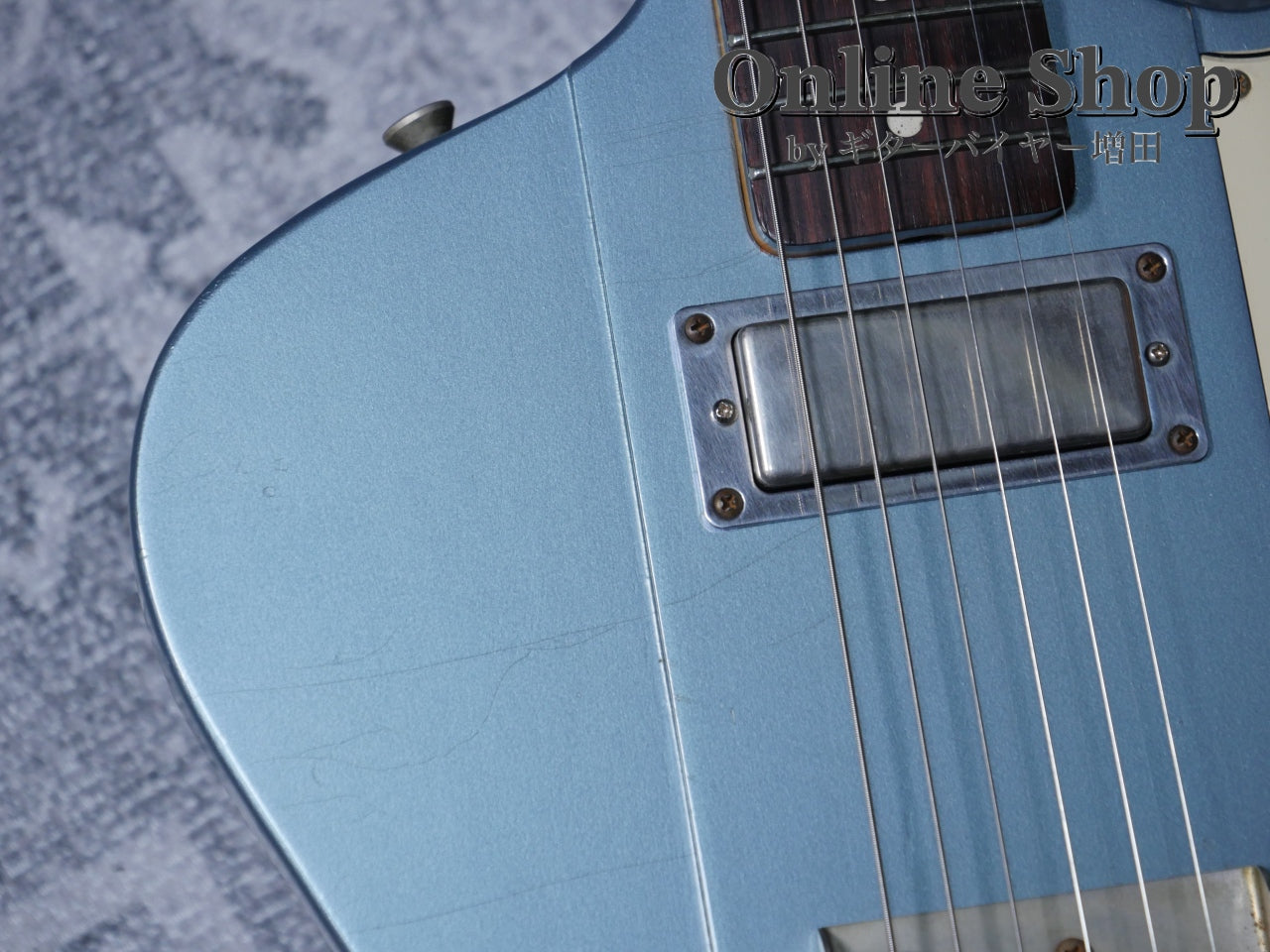 USED 2012 RS Guitarworks Tee Byrd "60's" Ice Blue