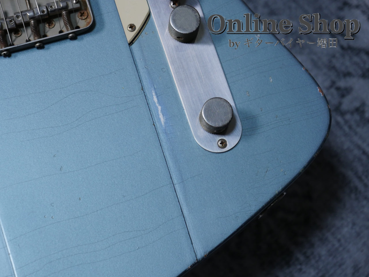 USED 2012 RS Guitarworks Tee Byrd "60's" Ice Blue
