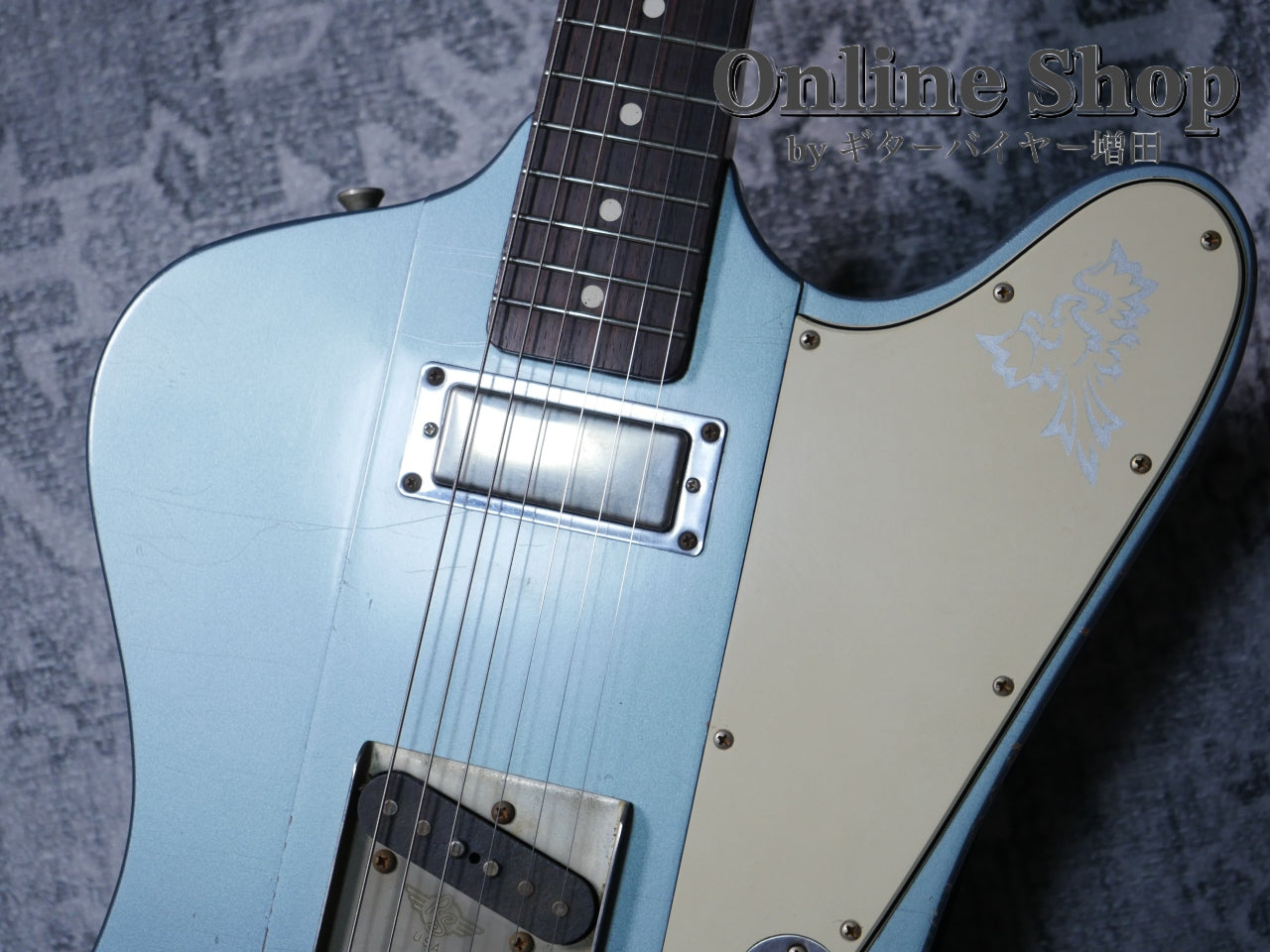 USED 2012 RS Guitarworks Tee Byrd "60's" Ice Blue