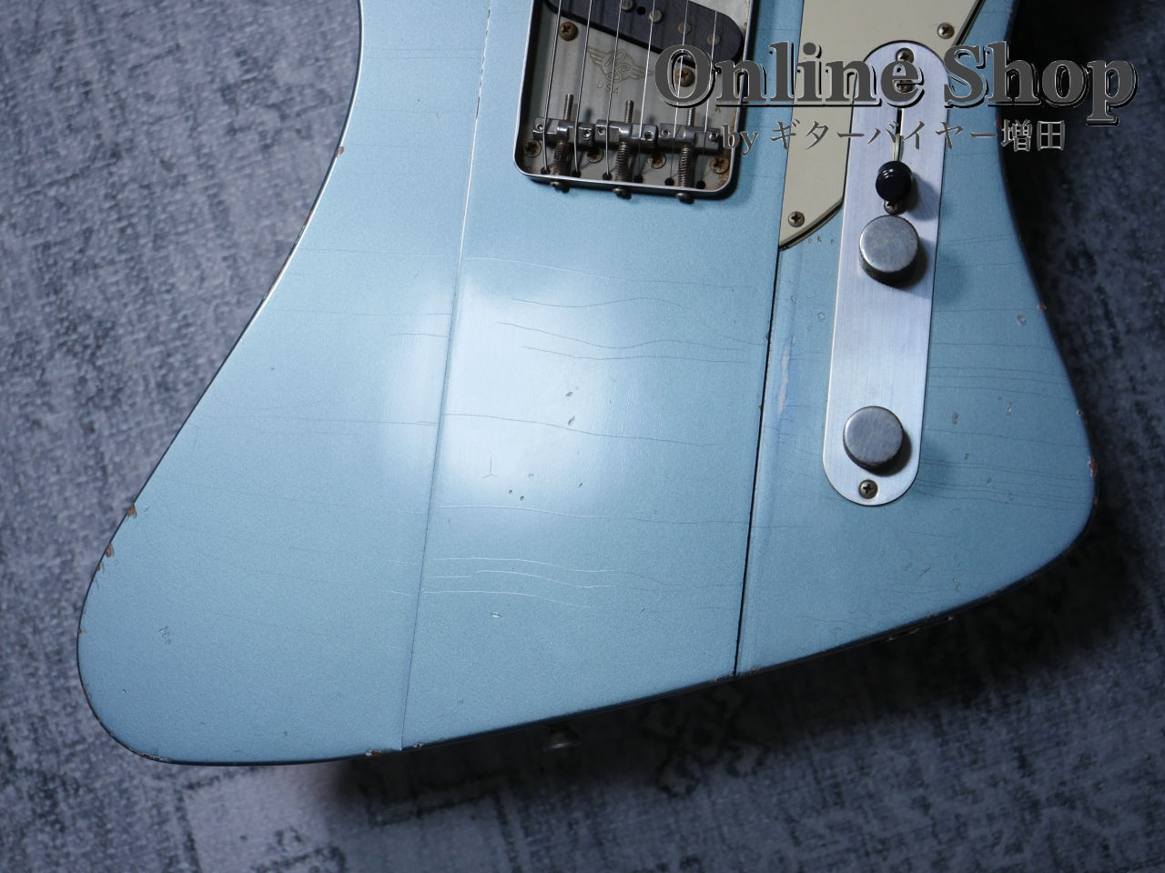 USED 2012 RS Guitarworks Tee Byrd "60's" Ice Blue