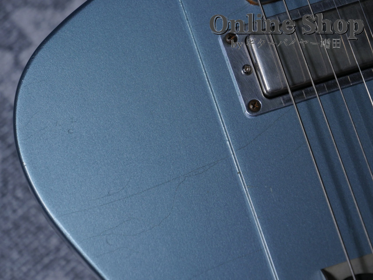 USED 2012 RS Guitarworks Tee Byrd "60's" Ice Blue