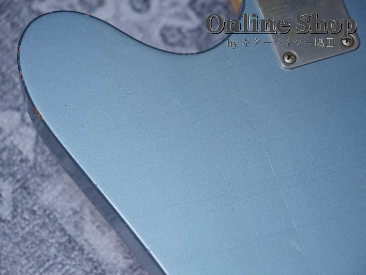 USED 2012 RS Guitarworks Tee Byrd "60's" Ice Blue