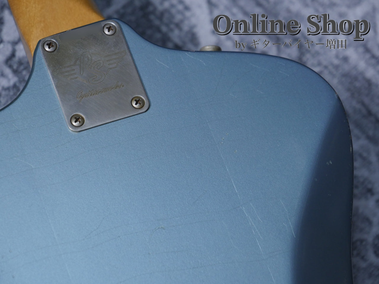USED 2012 RS Guitarworks Tee Byrd "60's" Ice Blue