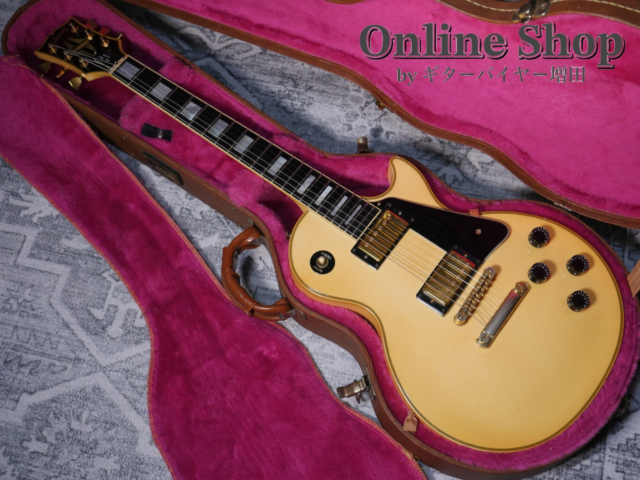 USED 1989 Gibson Les Paul Custom Alpine White