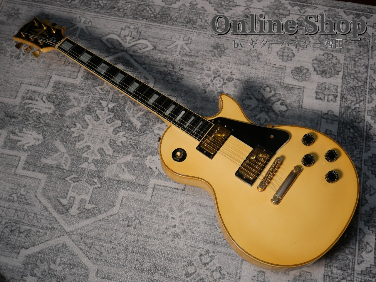 USED 1989 Gibson Les Paul Custom Alpine White