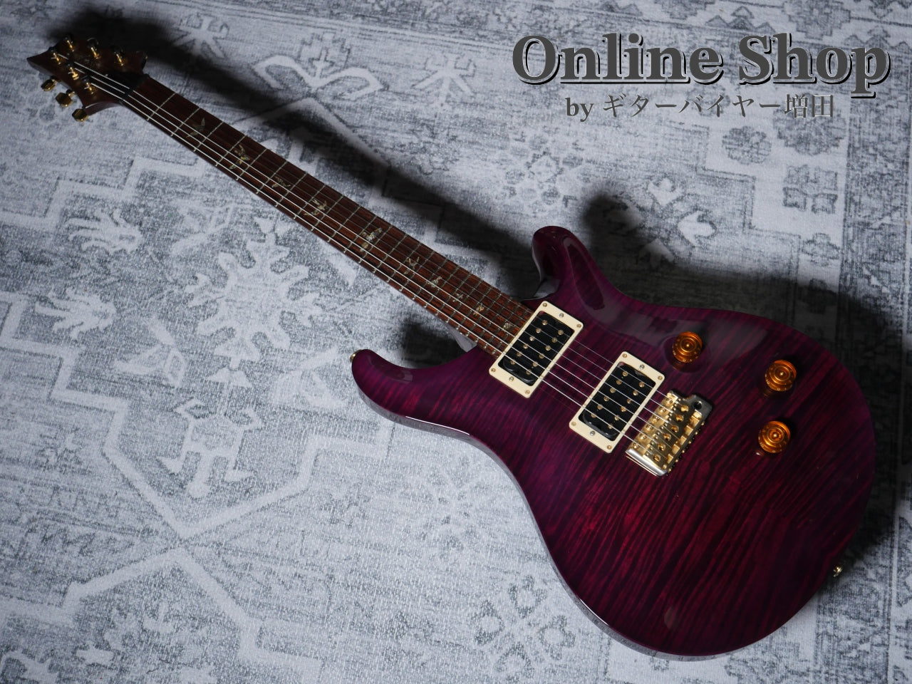 USED 2004 Paul Reed Smith Custom 24 Artist Package Raspberry